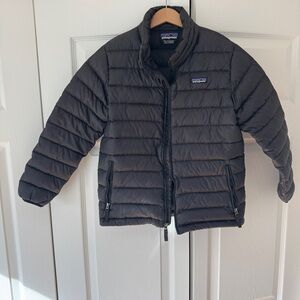 Patagonia Black Down Jacket Size M 10 KIDS